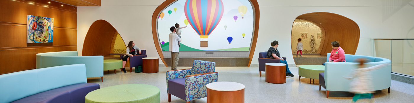 Lobby of the UK Children's Hospital