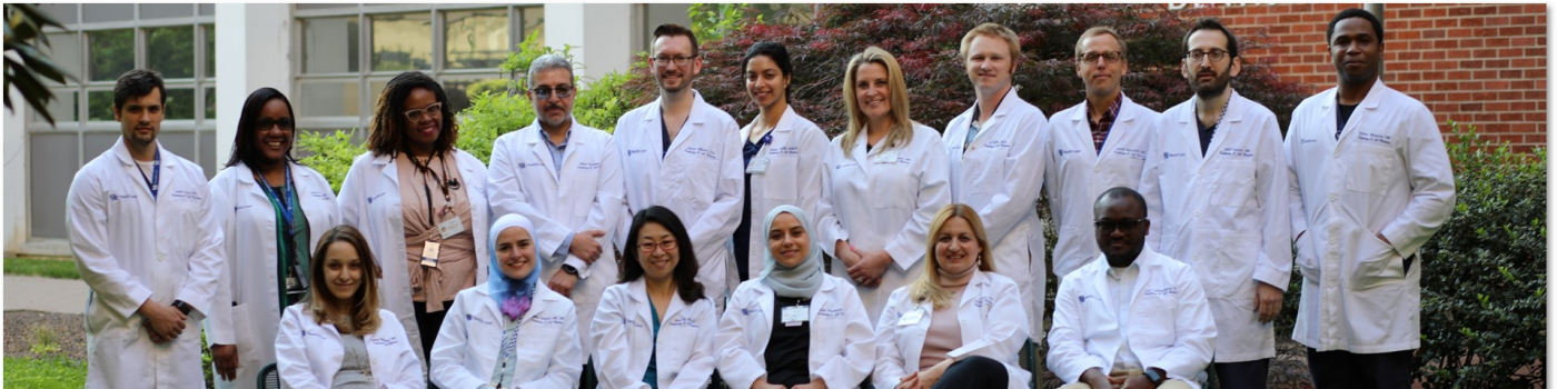 Residents and Fellows of the Pathology Department