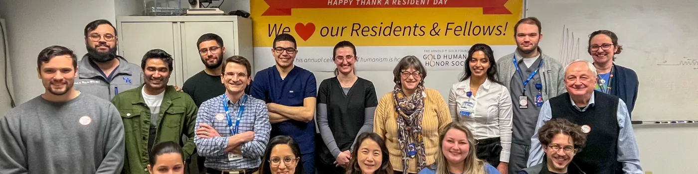 All the residents of pathology
