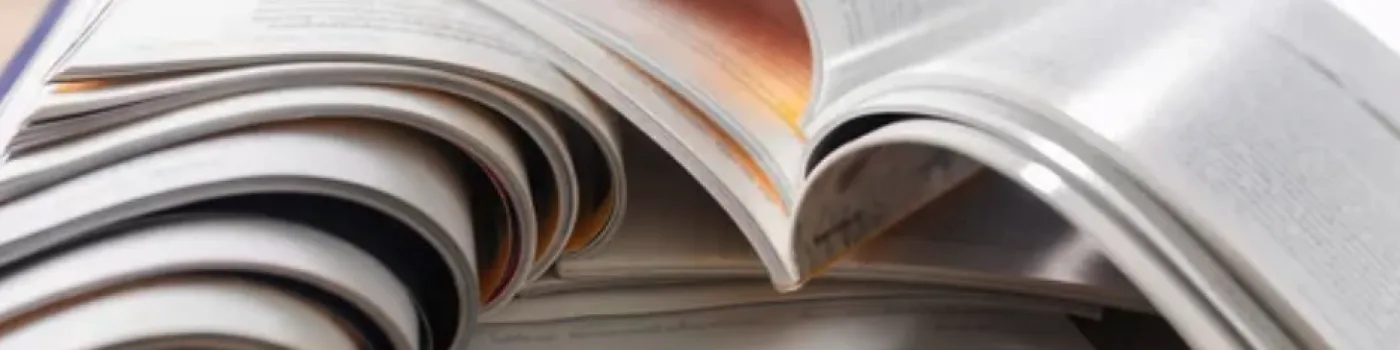 Stack of journals