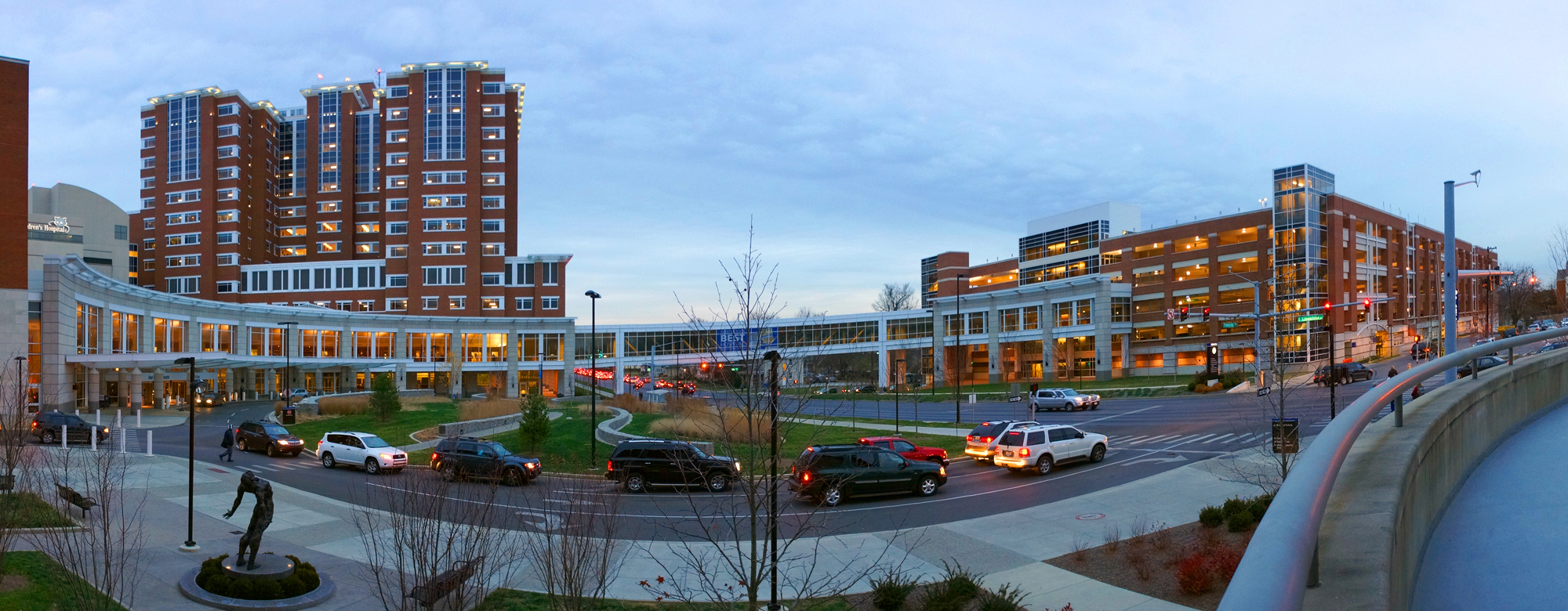 Albert B. Chandler Hospital street view.