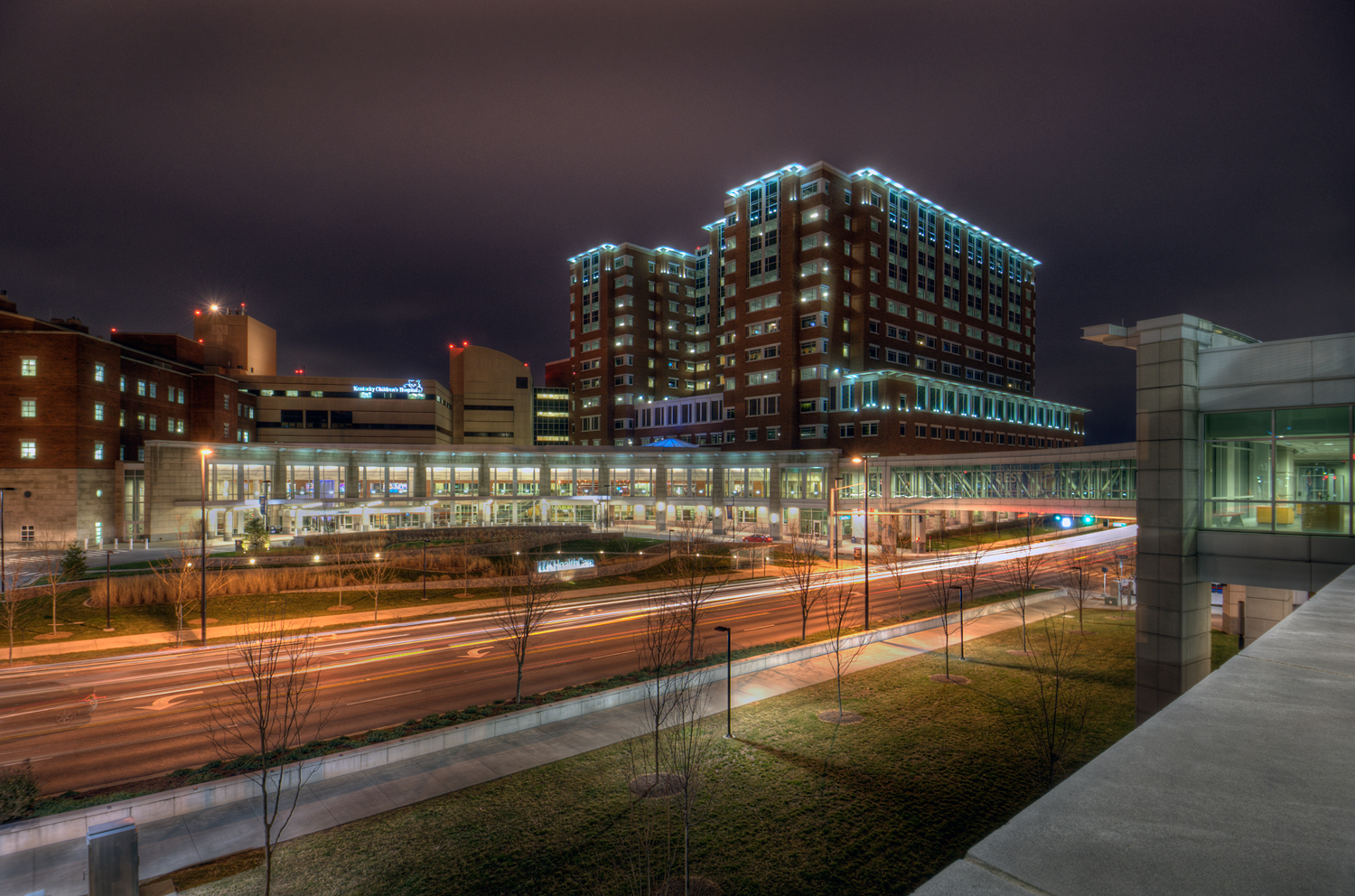 Albert B. Chandler Hospital street view.