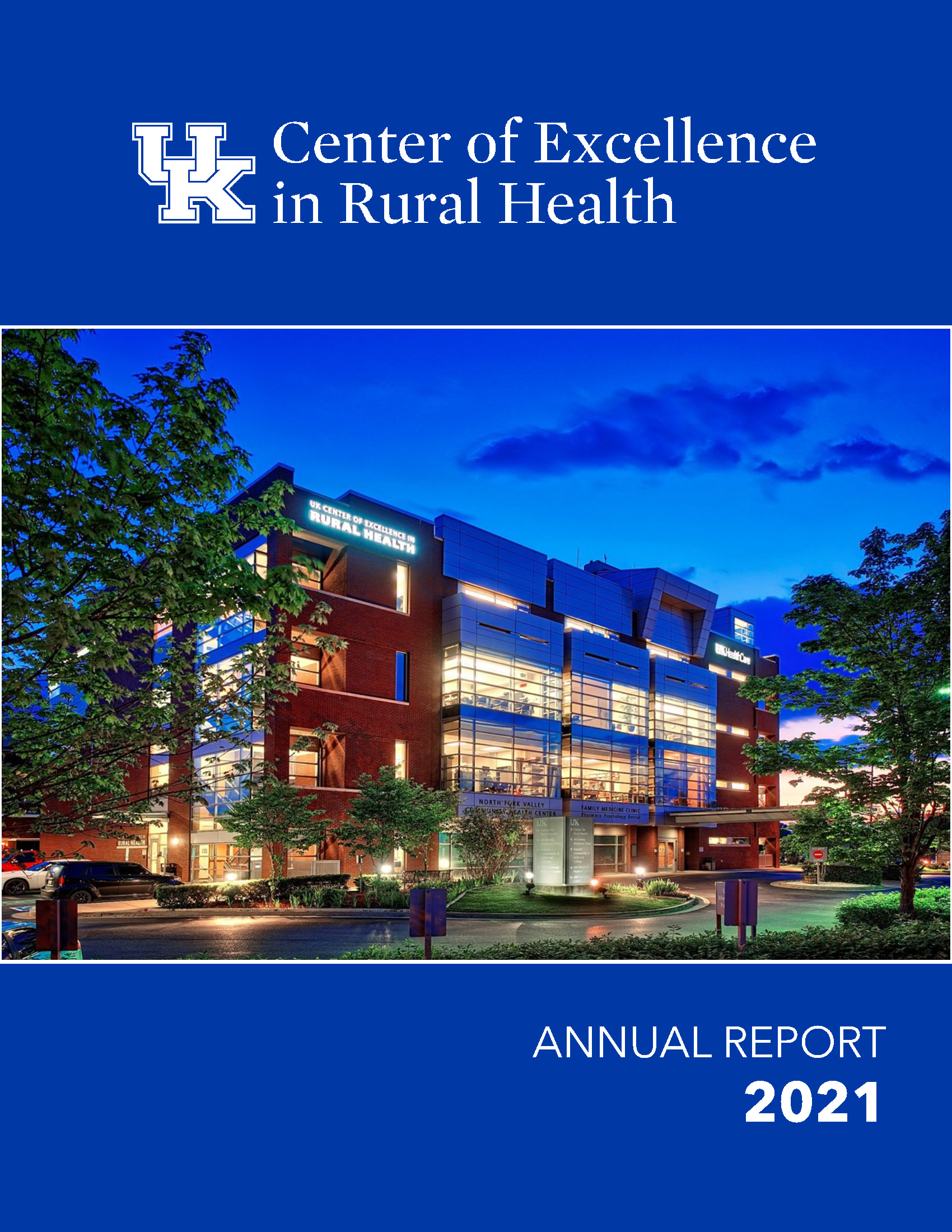 Photo of the 2021 Annual Report