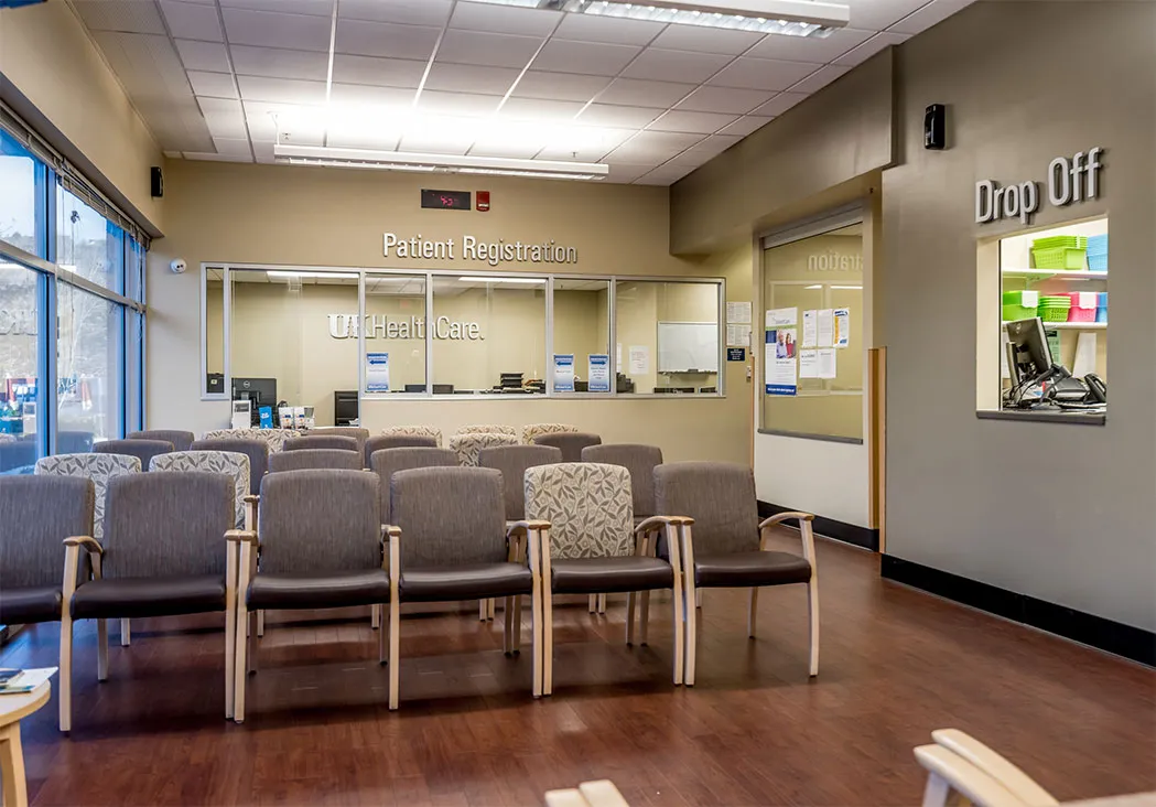 North fork waiting area