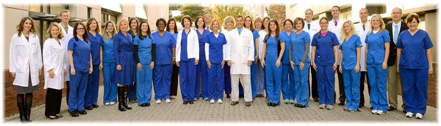 Group photo of UK gynecology oncology staff