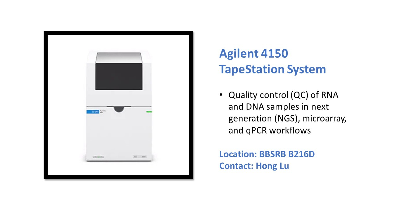 Description of Agilent 4150 TapeStation system