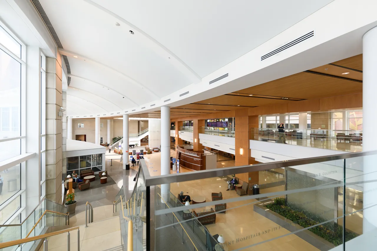 Chandler Medical Center interior entrance area
