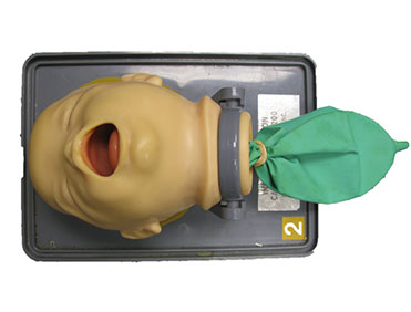 infant intubation practice simulator