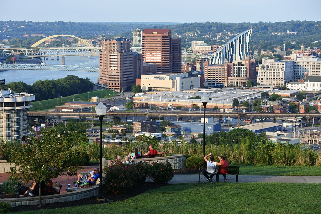 skyline photo of northern kentucky and the ohio river