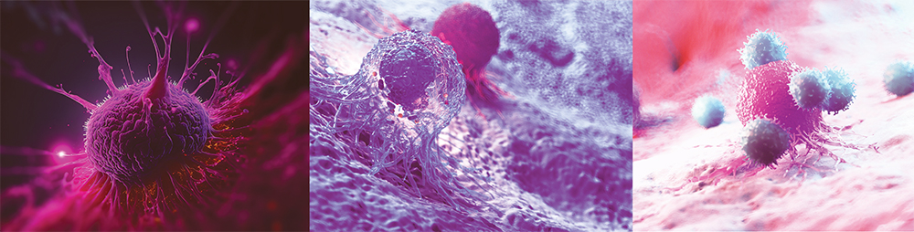 Cancer Metabolism Symposium banner - images of cells