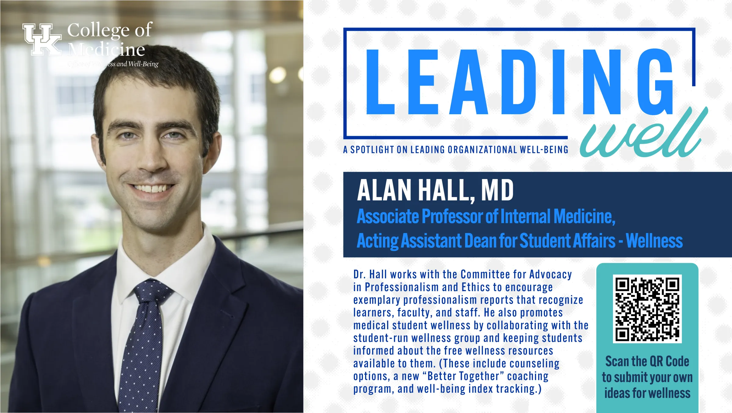 Image of LeadingWell Graphic with Man Smiling