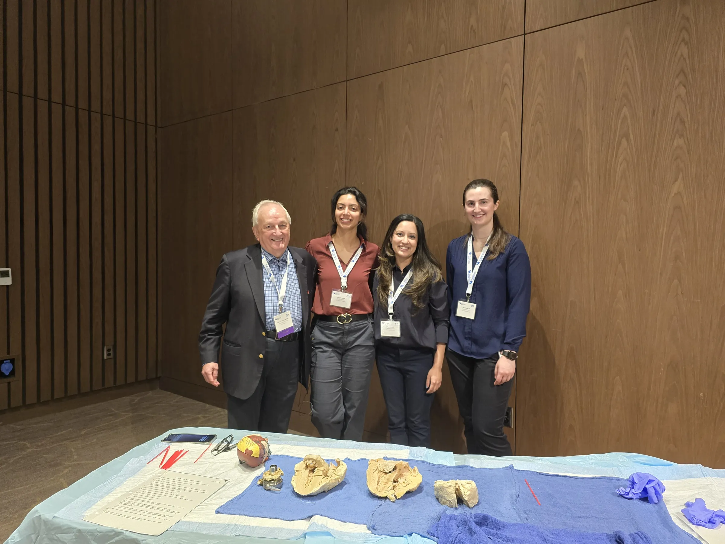 Drs. O'Connor, Arshia, Jaan, and Bussing presenting at the 2024 Gill Affiliate Network Annual Conference & Reception