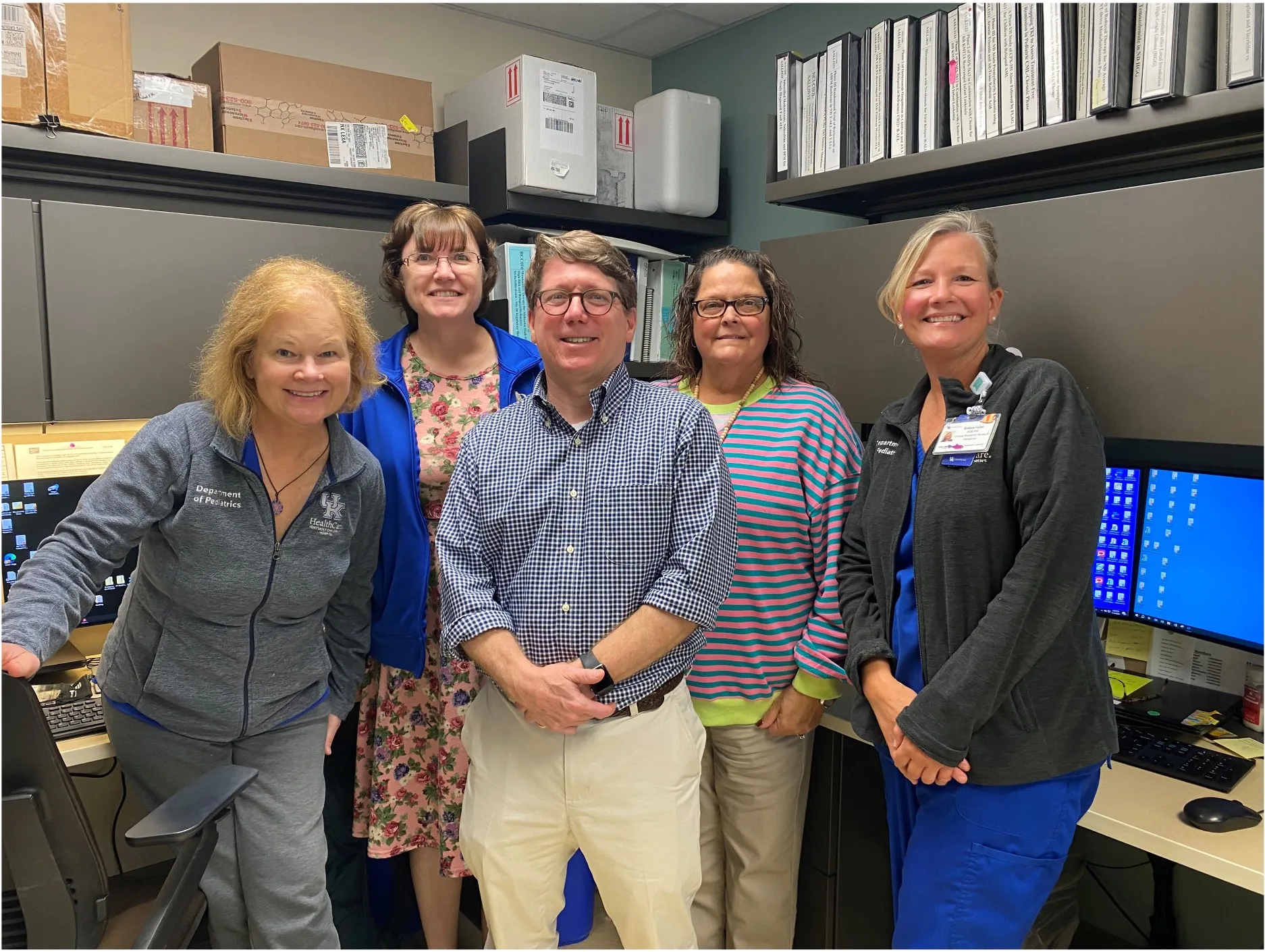 hematology and oncology research office team