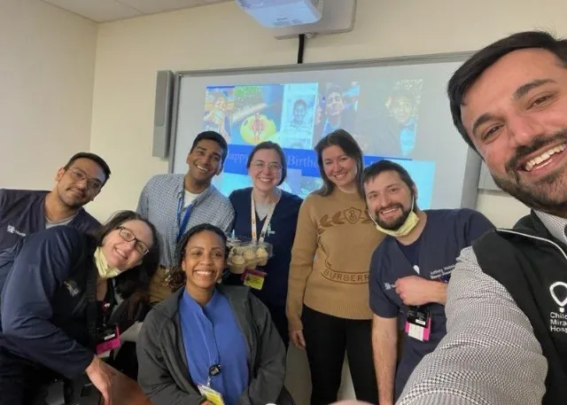 L to R: Fellows Ravi Bhavsar, Courtney Kantzler, Rahul Joseph, Ianna Blanchard, Audra Stacy, Mandy Brasher, Anthony Haase, and Maher Ajour