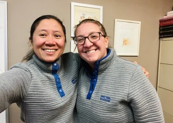 L to R: Dr. Sithisarn (PD) and Kelsey Moorman
