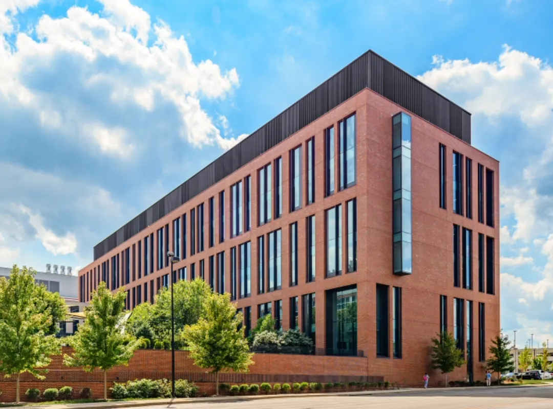A wide shot of the Healthy Kentucky Research Building