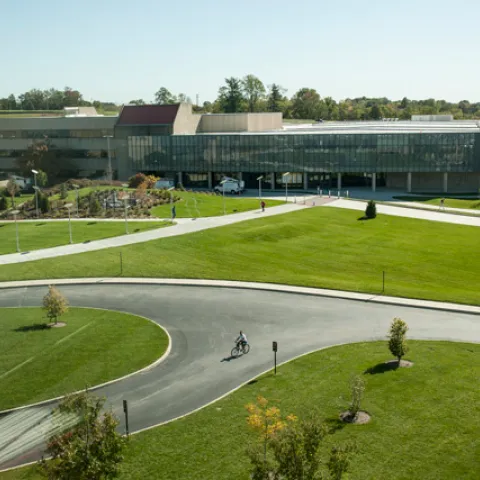 aerial photo of some building at Northern Kentucky University