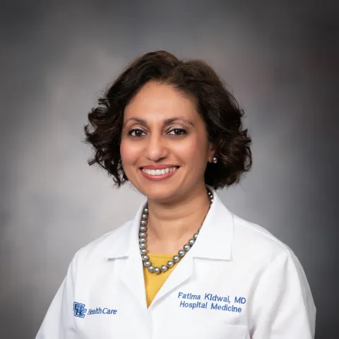Female provider in white coat