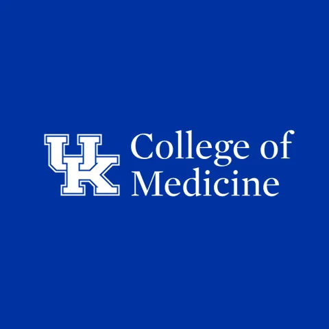 college of medicine logo on blue