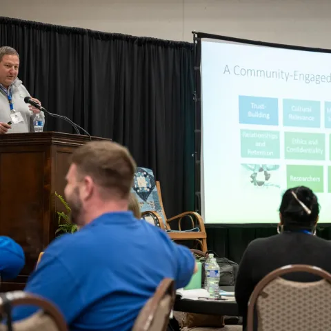 AppalTRUST presentation at Appalachian Research Day