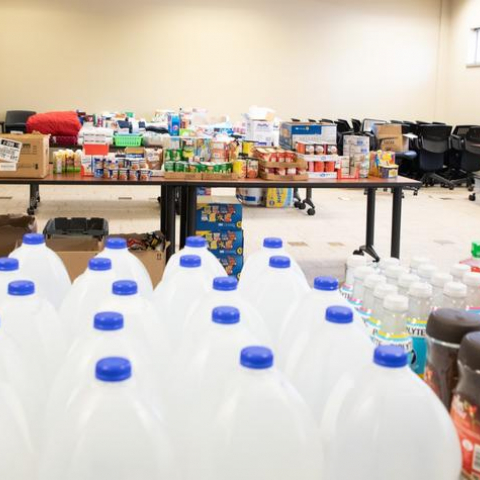 UK's Center for Excellence in Rural Health is collecting donations for flood survivors. The donations are going to flood survivors who come into the North Fork Valley Clinic and the mobile care teams are taking items out to the community.