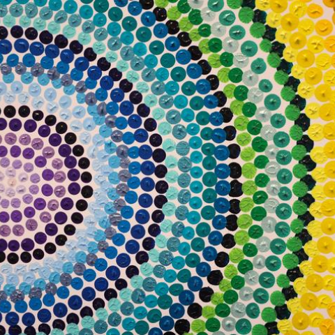 Spirals of colors