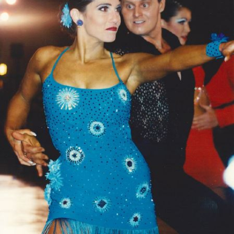 Renee competes at a dance competition 