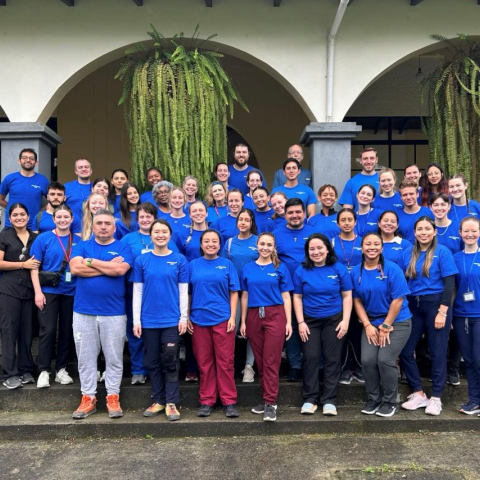 students in Ecuador 