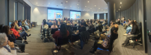Roughly 150 people attended the lecture in person or on Zoom. 