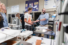 UKMED students participate in surgical simulation training
