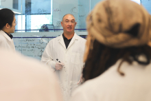 Dr. Hinds teaching