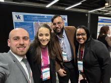 Residents presenting at CAP.