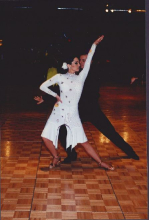 Renee competes at a dance competition 