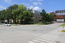 Beginning Monday, June 15, 2026, the south bound lane of University Drive will be closed from the intersection with Cooper Drive and Complex Drive (pictured). To ease transportation for essential services, the campus community is encouraged to seek alternate transportation routes during this period and to exercise caution while traveling in this area.