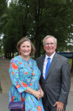 Dr. Tibbs and his wife, Trudy