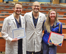 Charles H. Nicholson MD Fellowship in General Surgery: Kyle Murphy, MD, and the EAST Travel Scholarship: Katherine McClain, MD 