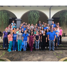 students in Ecuador 
