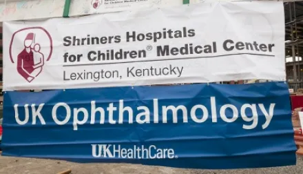 Shriners construction sign.