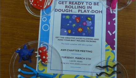 Flyer about ASM Play-Doh event on 030524