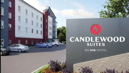 Front view of Candlewood Suites 