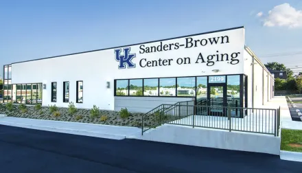 Sanders-Brown building exterior