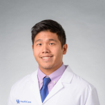 Man in white coat