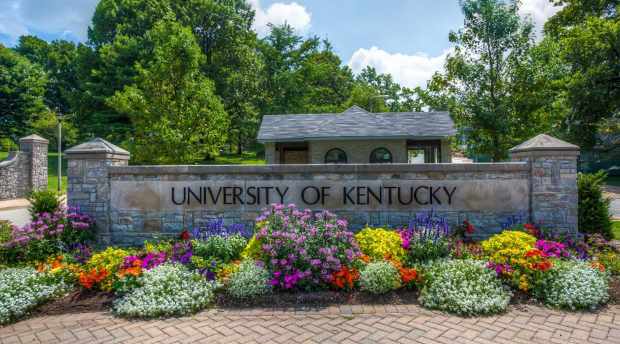 University of Kentucky sign.