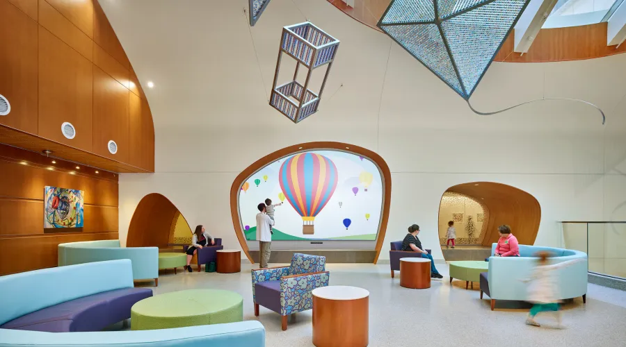 Children's Hospital waiting room