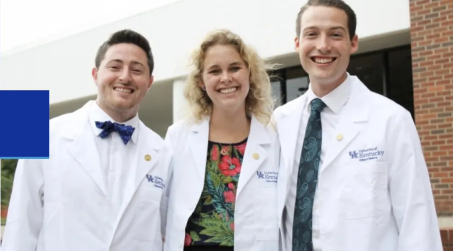 Anna Tyler and Zach White Coat Ceremony