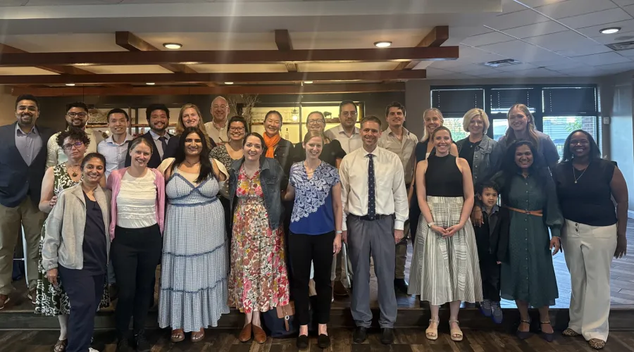 Group of hospitalists during Spring Banquet