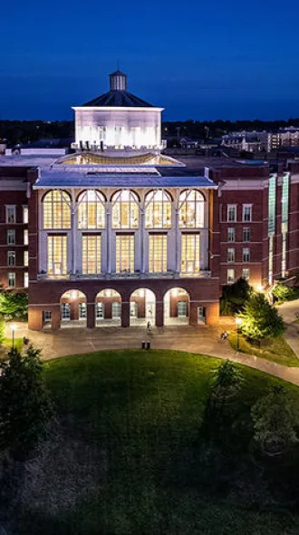UK Campus library - Arial view