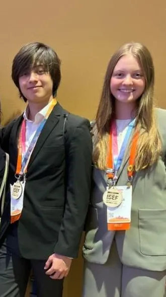 From left: Thomas Yuan, Grace Sun, Ari Horikawa-Strakovsky and Clara Fuller.