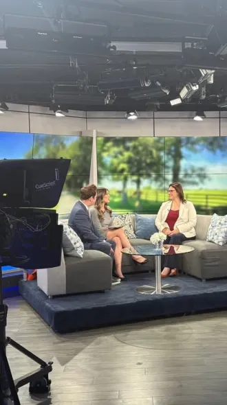 Dr. Elizabeth Rhodus is interviewed by Fox 56 News