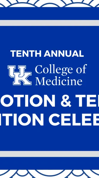 Promotion and Tenure Celebration Graphic 